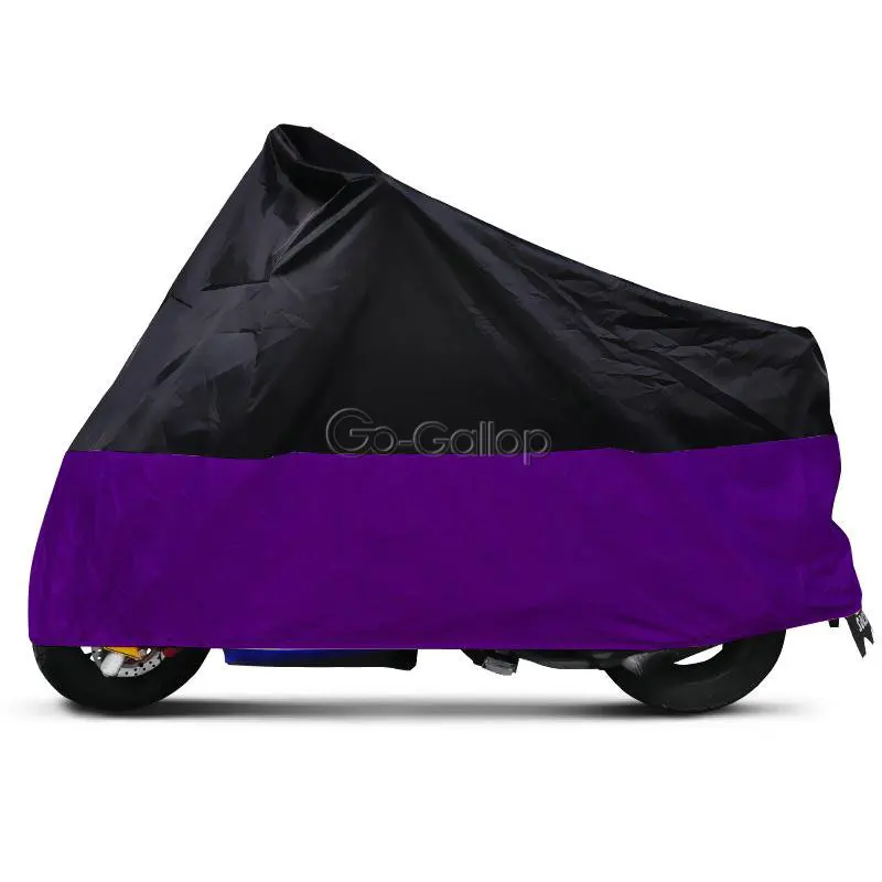 XXL Purple Waterproof Motorcycle Cover For Shadow Aero Spirit VLX 600 750 1100 
