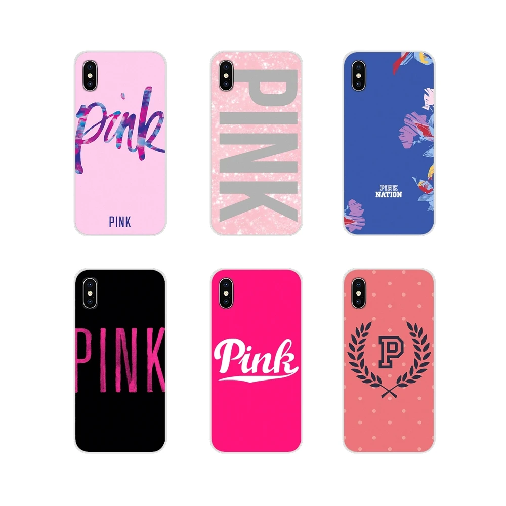 

For Samsung A10 A30 A40 A50 A60 A70 Galaxy S2 Note 2 3 Grand Core Prime Accessories Phone Cases Covers VS Victoria pink