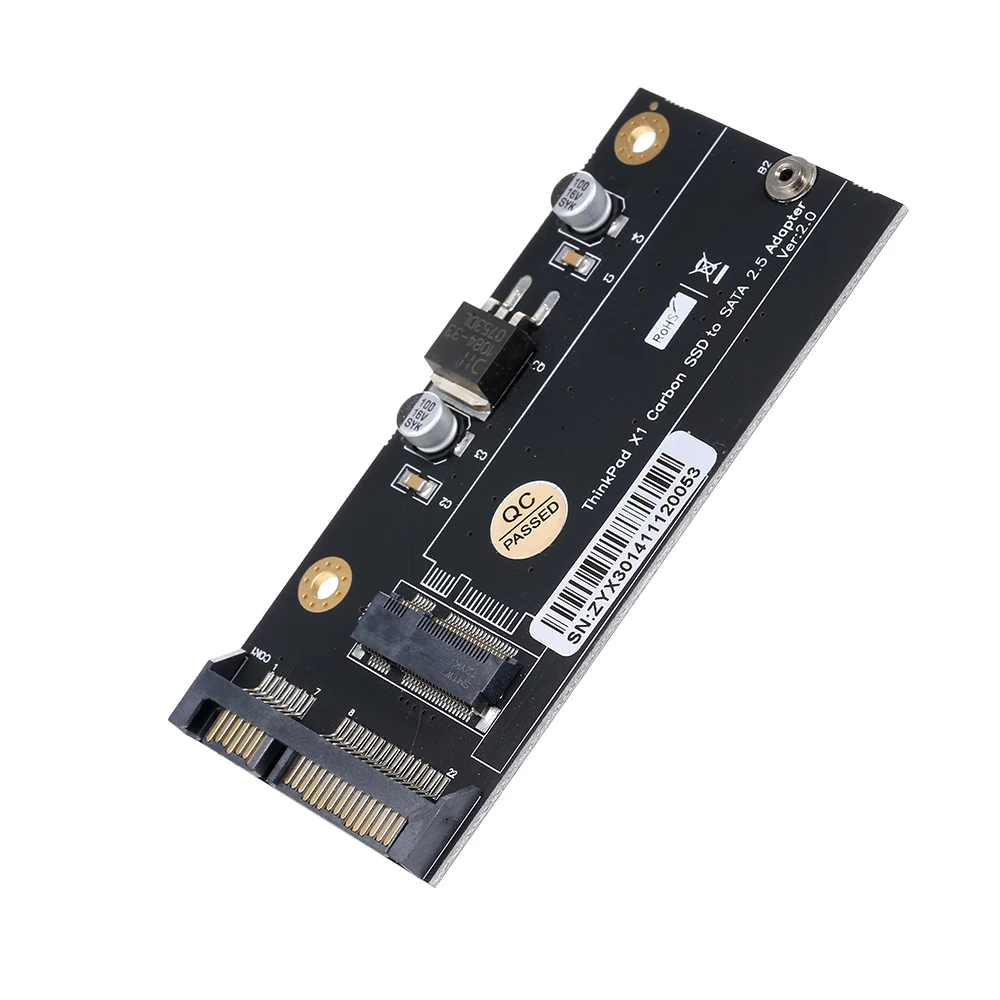 20+6 Pin SSD to SATA 2.5&quot Adapter Card Converter For Lenovo Thinkpad X1 Carbon | Компьютеры и офис