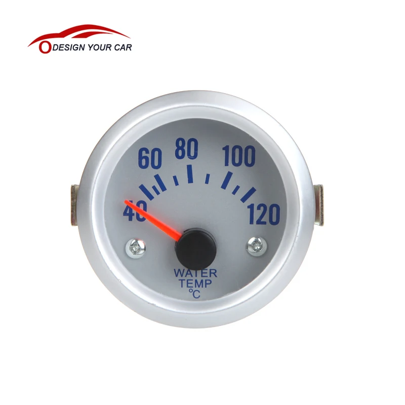 

Auto Car 2 Inch 52mm 40~120 Celsius Degrees Water Temperature Meter Gauge with Sensor Car Standard Instrument