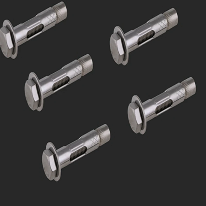 Expansion Screw 304 Stainless Steel Sleeve Anchor Concrete Expansion Eye Bolt Installation Artifact Hook Long Universal Ring Expansion Screw Fixed Color : Pack of 5 pieces, Length : M10 80mm Expansion Screw 304 Stainless Steel Sleeve Anchor Concrete Expansion Eye Bolt Installation Artifact Hook Long Universal Ring Expansion Screw Fixed Color : Pack of 5 pieces, Length : M10 80mm
