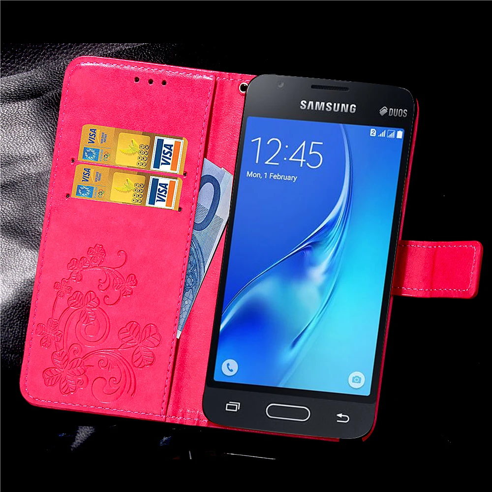 Роскошный кожаный чехол-бумажник для samsung Galaxy J1 Mini J105 J105H SM-J105H J105F J1 Nxt Duos, флип-чехол, задняя крышка для телефона