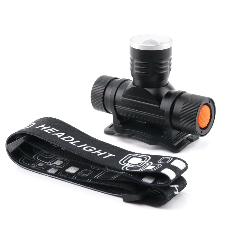 Налобный фонарь BORUiT T6 светодиодный 18650 лм 3 режима|led headlamp|head torchzoom headlight |