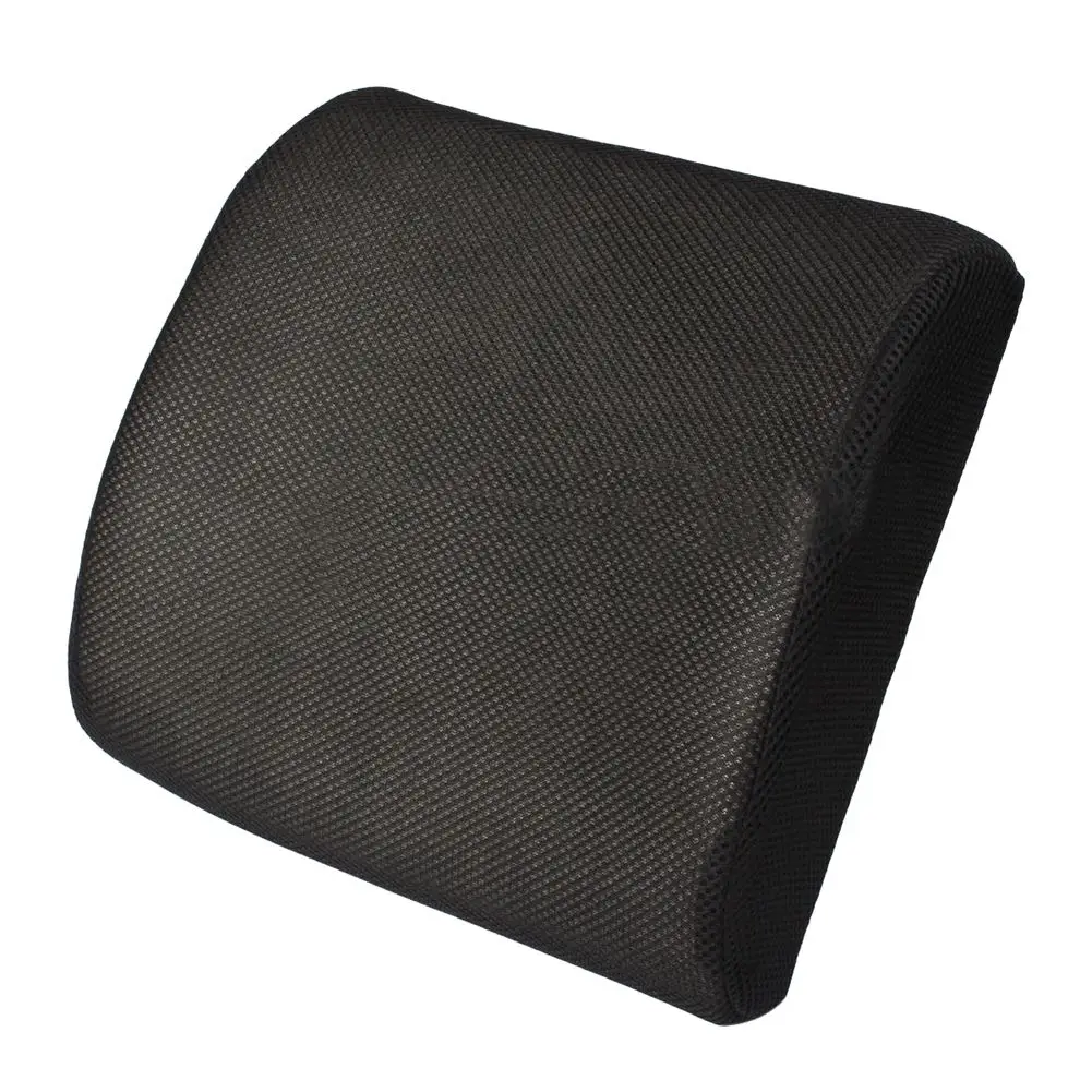

Lumbar Back Support Cushion Pillow Memory Foam Waist Office Home Chair Car Seat