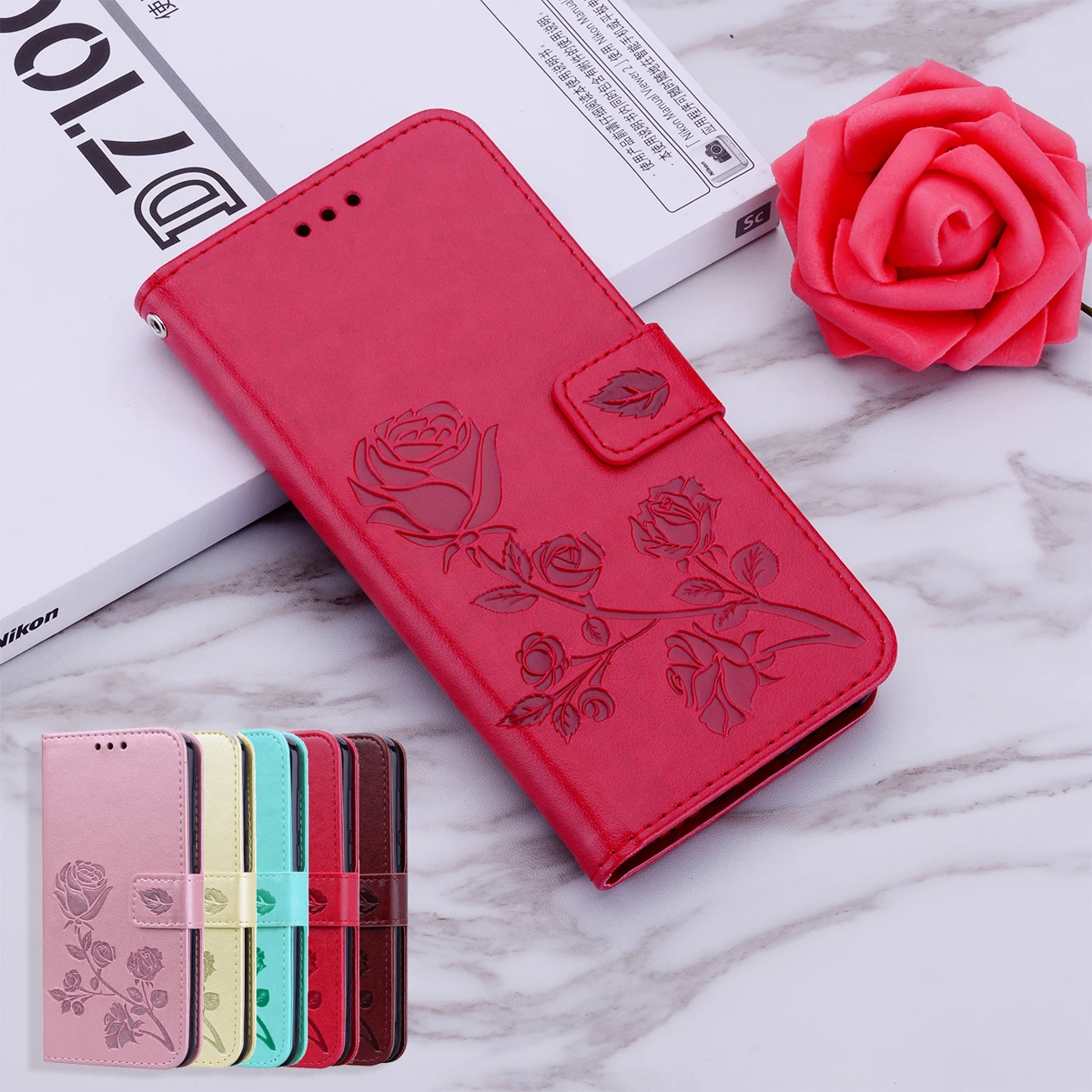 

for Samsung Galaxy A9 2018 Case Card Flip Leather Case for Samsung Galaxy A9 2018 A920 Luxury Phone Wallet Cases