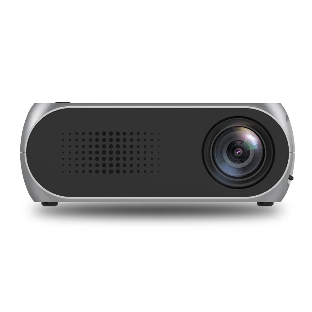 H96 YG320 Портативный ЖК проектор 400 600 лм 1 Поддержка USB/SD/AV/HDMI вход для HD видео