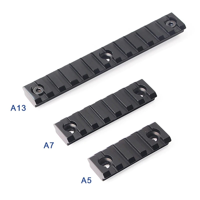 

5 / 7 / 13 Slots Scope Rail Mount for Keymod Metal Handguard Guide Converter Adapter Hunting Holder Bracket Accessories