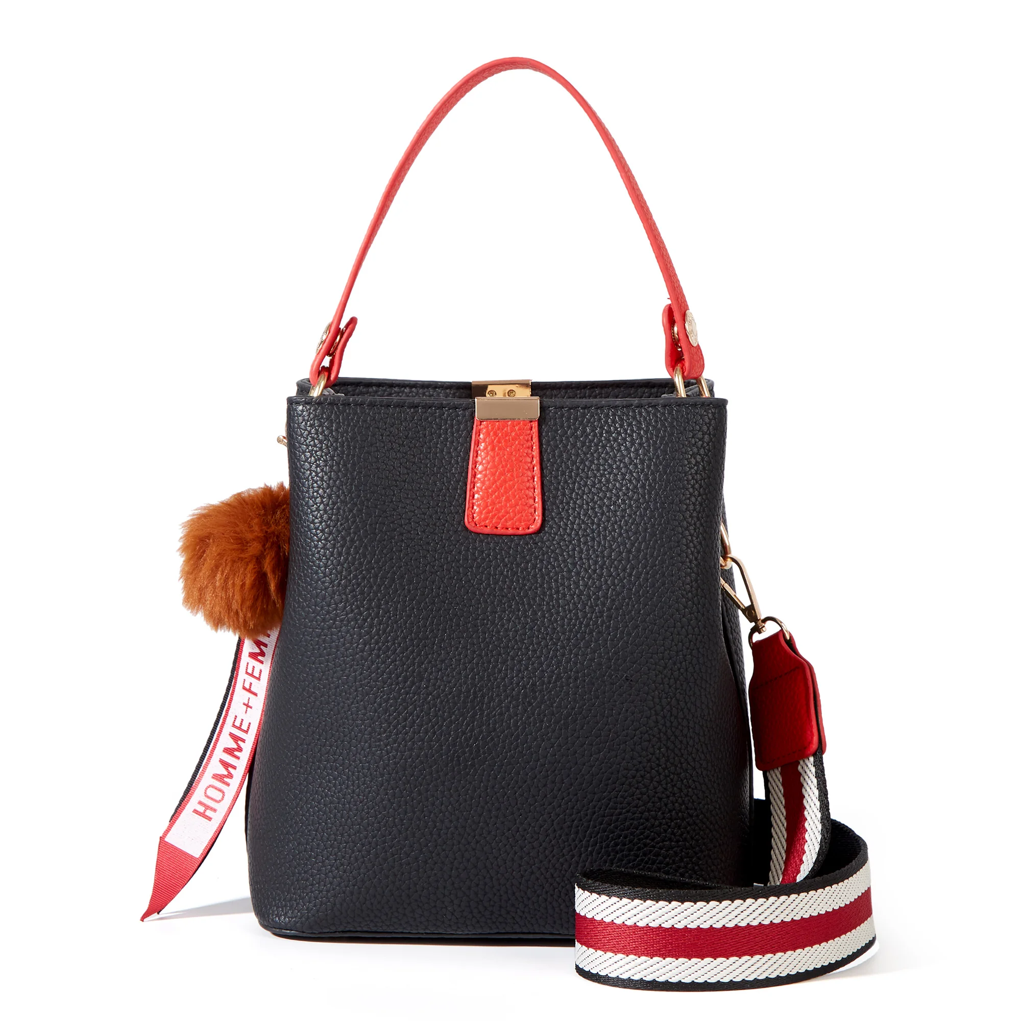 

New Bucket Bags Women Fashion Crossbaby Bags Female Handbags One Shoulder Bag