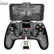 Ipega 9076 PG-9076 Do Bluetooth Gamepad Android 2.4 GHz PC Gamepad Sem Fio Joystick Joypad Game Controller para PC/Android/IOS
