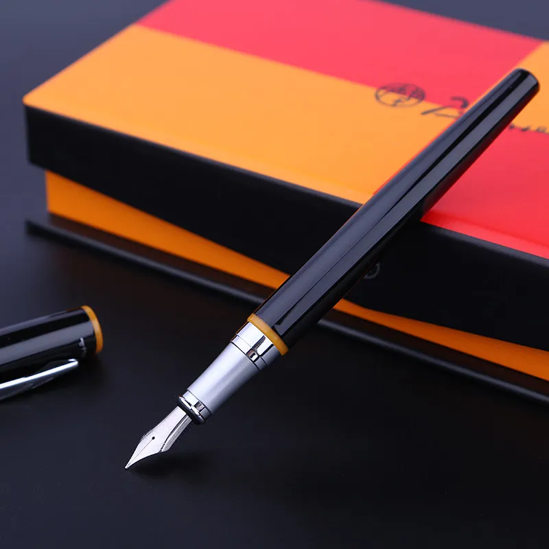 Red Ring Writing Gift Pen Picasso 907 Montmartre Fountain Pen Black and Yellow