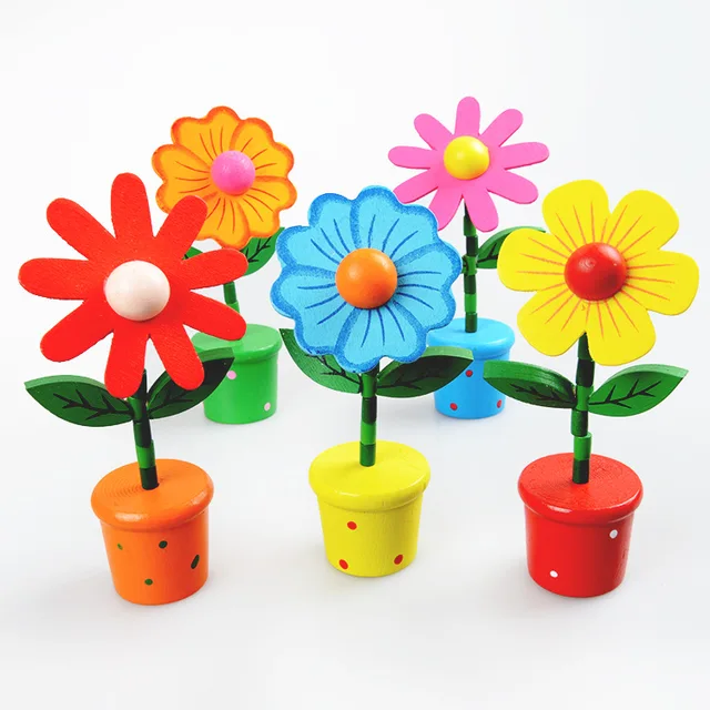 Child Toy 3pcs/set Random Color Multicolored Flowers Children Toys