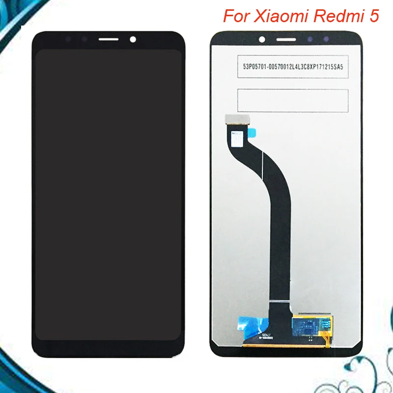 

5.7" AAA Quality IPS LCD For Xiaomi Redmi 5 LCD Display Screen Assembly Replacement For Redmi 5 LCD 1440*720 Resolution