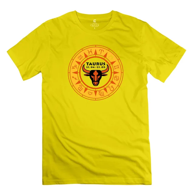 2015 hot sale unique customized mens t shirt taurus t-shirt for