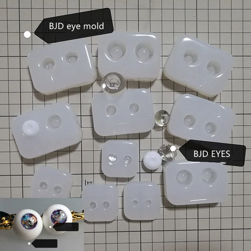 Стандартная форма для глаз BJD смола внутриглазная силиконовая смолы sd|Куклы| |