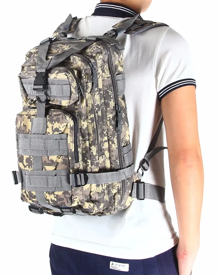 2017 Men Tactical Backpack Women Outdoor Military Army Trekking Sport Travel Rucksacks Camping Hiking Trekking Camouflage Bag