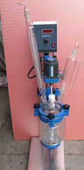 

2L,Borosilicate Glass Reaction Kettle,2000ml,Chemistry Jacketed Reactor