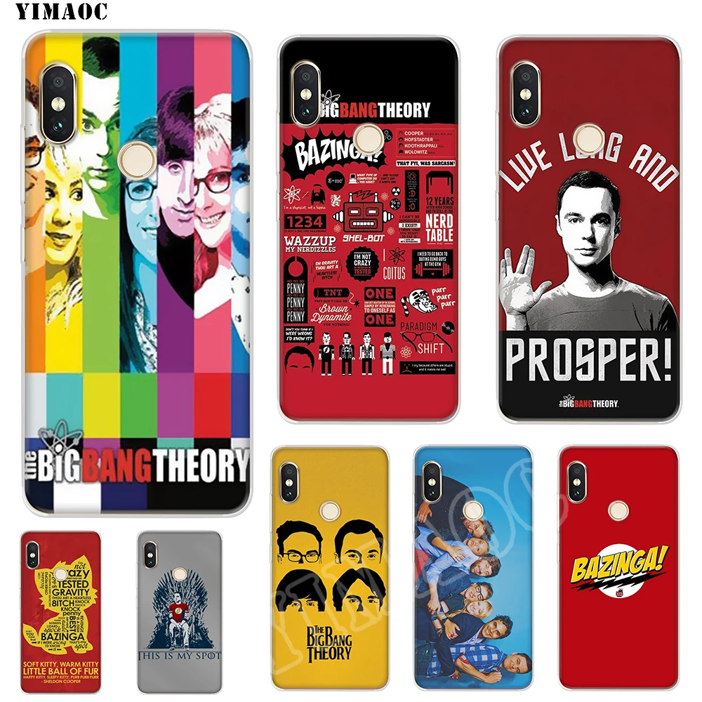 YIMAOC The Big Bang Theory Soft Silicone Case for POCOPHONE F1 Xiaomi Redmi Note 6 7 Pro 6A Mi 8 Lite TPU Cover |