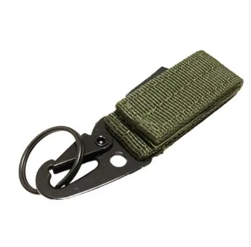 

Carabiner High Strength Nylon Tactical Backpack Key Hook Webbing Buckle Hanging System Molle Waist Belt Buckle Outdoor Tools