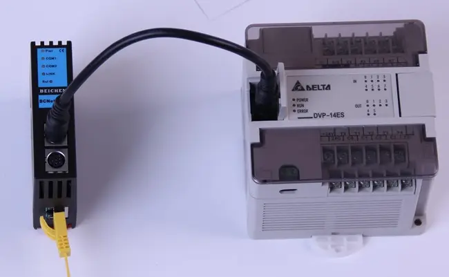 Ethernet Gateway Module BCNet-DVP for Delta DVP PLC Modbus TCP