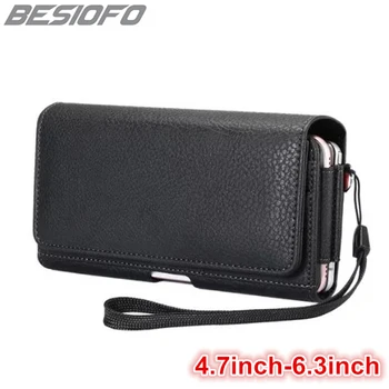 

Phone Case With Belt Clip Holster Double Pockets Magnetic Pouch Waist Cover For Asus Zenfone 2 3 5 5z 2018 500kl Max 4 Pro Plus