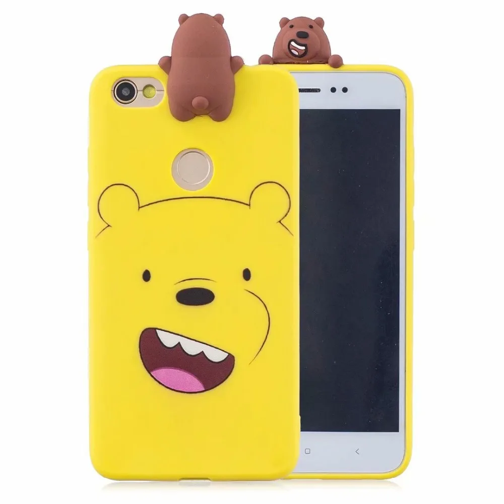 

Cartoon Cute Happy Bear Soft Silicone TPU Cover For Xiaomi Redmi Note 5 Pro Poco F1 Note 5A Prime 5Plus 6A Note 6 S2 Phone Cases
