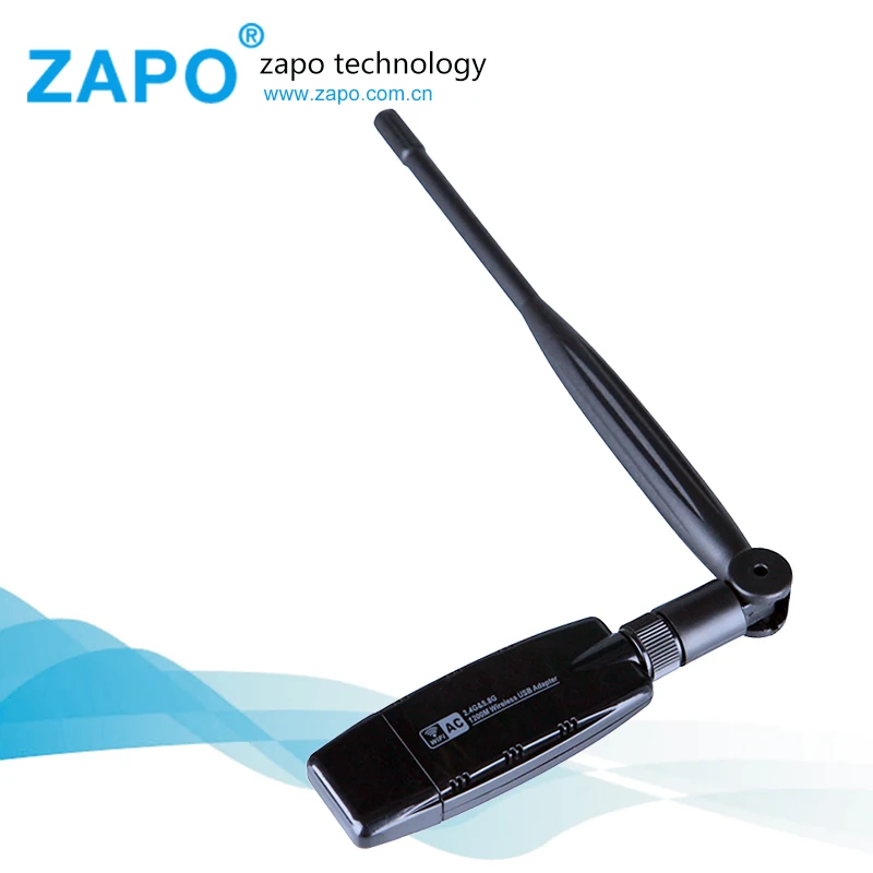  ZAPO Brand WIFI antenna wifi adapter 1200Mbps network card USB adapter  Network adapter Ethernet adapter 802.11a/b/g/n/ac WIFI 