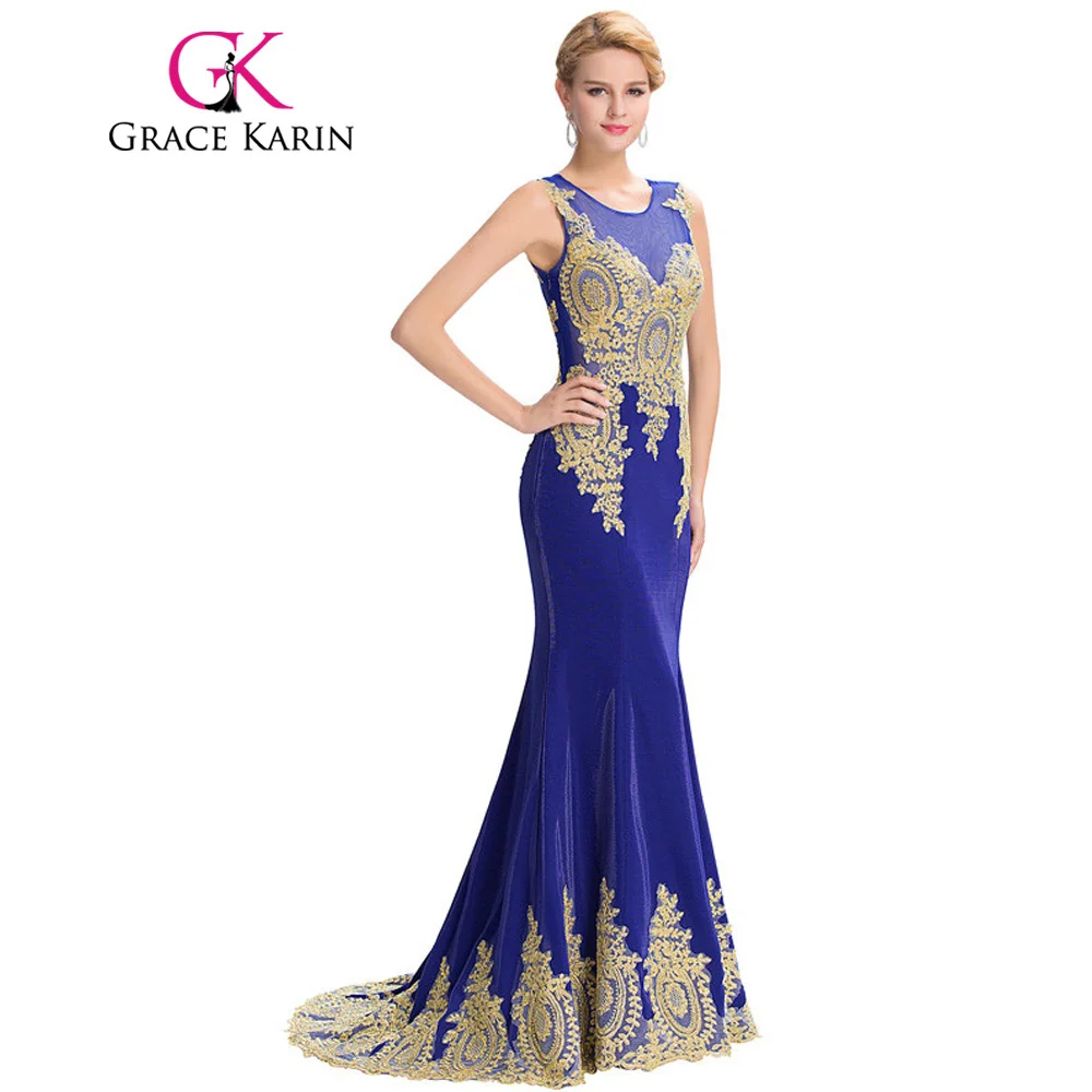 Grace Karin Mermaid Evening Dress robe de soiree
