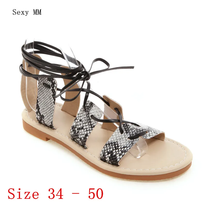 

Summer Shoes Slides Women Flat Gladiator Sandals Woman Flip Flops Slippers Sandals Plus Size 34-40 41 42 43 44 45 46 47 48 49 50