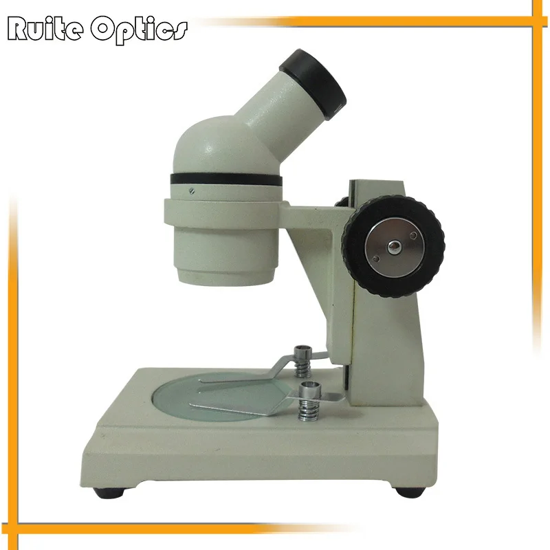 

20x Pocket Monocular Stereo Microscope Surgical Operation Dissecting microscope with 20x UP-right Image for Lab School Student