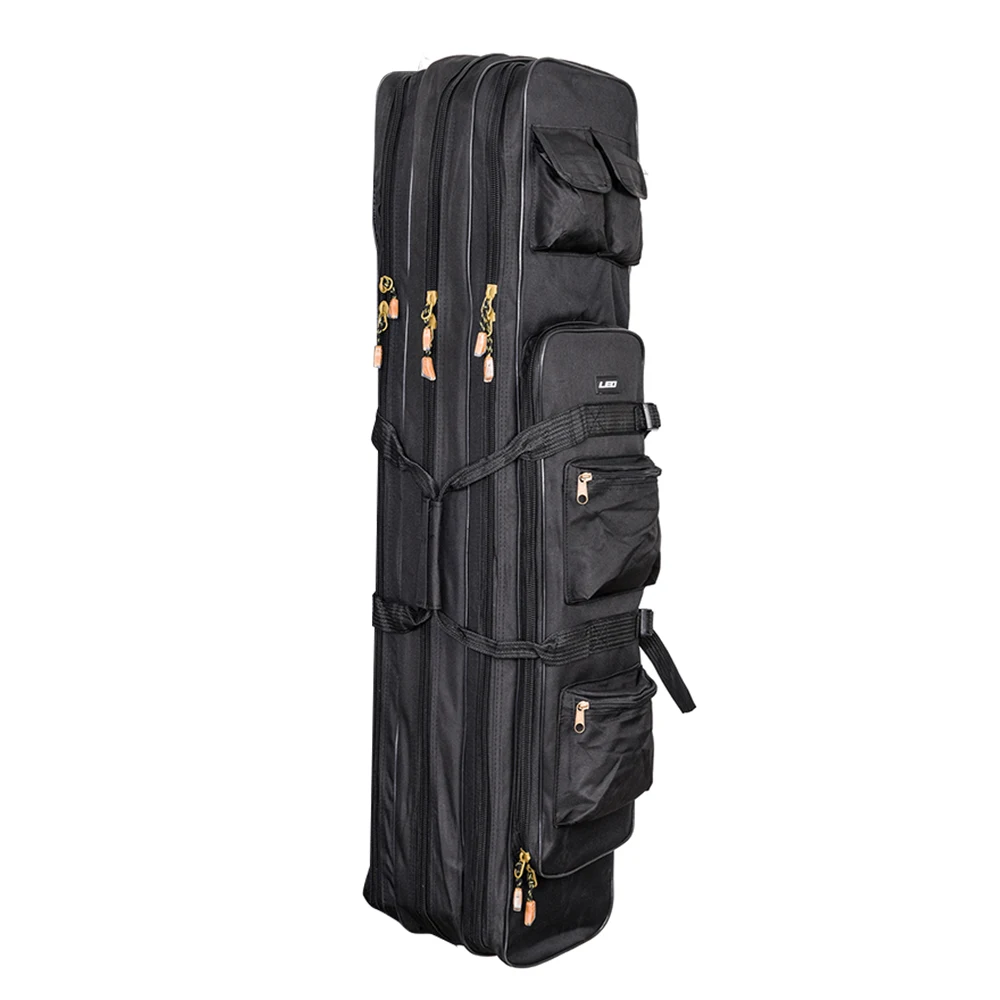 100cm Angelruten-Tasche Faltbare Angelrute Gear Tackle Carry Case DE 
