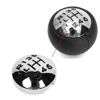 

6 Speed Car Gear Shift Knob Cover Cap for PEUGEOT 307 308 3008 407 5008 807 for Citroen C3 (A51) C4 C4 Picasso