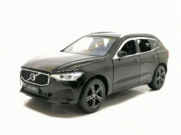 1:32 VOLVO XC60 внедорожник Внедорожник Металлический Игрушечный Автомобиль со звуком светильник оттягивающийся автомобиль детские игрушки подарки - Цвет: B