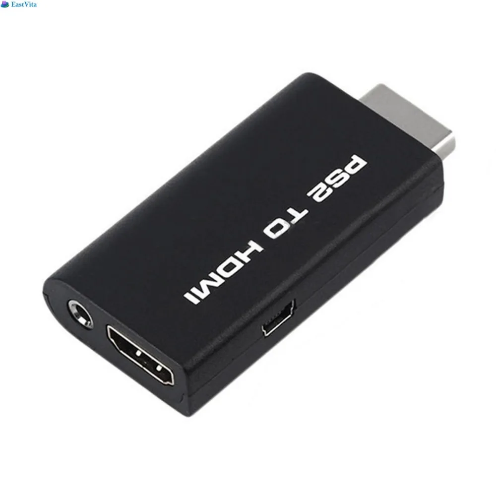 PS2 к HDMI аудио видео конвертер адаптер с 3 5 мм аудиовыход для HDTV r60 | Компьютеры и
