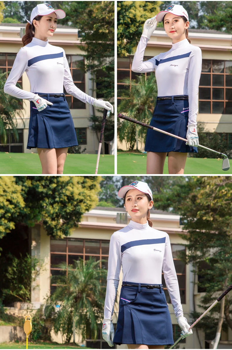 Новая женская юбка для гольфа, женская короткая юбка, Летний спорт, бадминтон, плиссированные школьные теннисные юбки