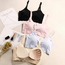 Модальная Беспроводная бесшовная и Съемная 3D пенная чашка пуш-ап и формирует ваше тело с кружевным бюстгальтером новая женщина