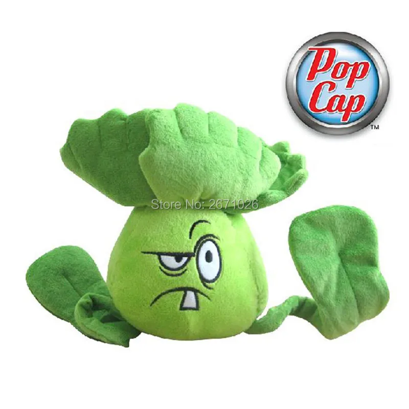 12 ''30 см POPCAP растение против зомби 2 PVZ Bonk Choy Мягкие плюшевые игрушки куклы