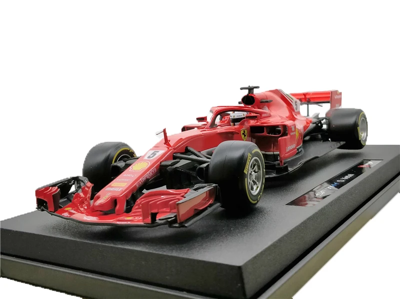 BBurago 1:18 F1 2018 SF71H Formula One литья под давлением модели гоночный автомобиль