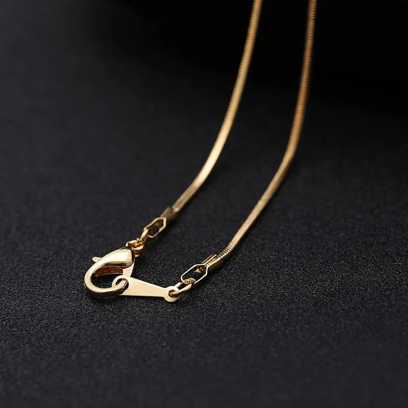 White Pearl Pendant Necklace Choker for Women Gold-color Metal Chain Round Simulated Pearl Statement Necklace 2018 Big Necklaces (1)