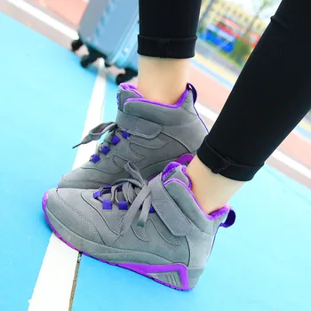

Women Casual Shoes 2020 Autumn Winter Warm Women Shoes Flats Platform Lace-Up Fashion Breathable Women Sneakers