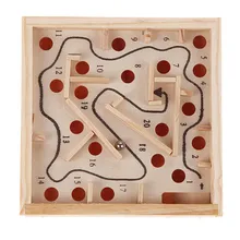 Деревянные игрушки для детей развивающие игрушки для детей партия унисекс деревянные 3d головоломки лабиринт juegos didacticos infantiles 4ST3