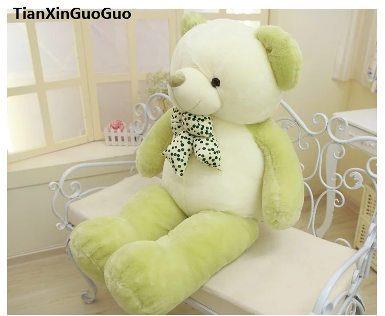 green bear stuffed animal