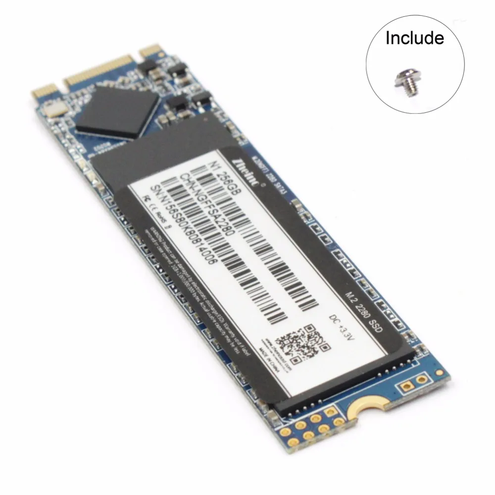 En Ligne Zheino M.2 SSD 256 gb SATAIII NGFF 6 gb s Interne Solid State Drive Pour PC De Bureau Ordinateur Portable