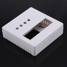 1 шт. пластиковая электронная коробка для проекта 86x86x26 мм чехол для корпуса коробка для инструментов винт фиксирующий чехол для DIY LCD1602 с кнопками