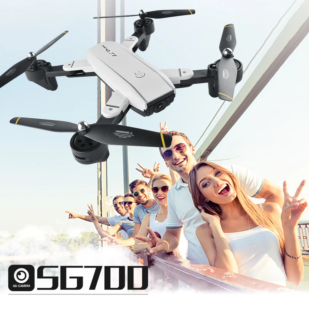 

Dual Camera Intelligent Drone SG700 With Gesture Capture Function Wifi FPV RC Quadcopter Positioning Follow Helicopter