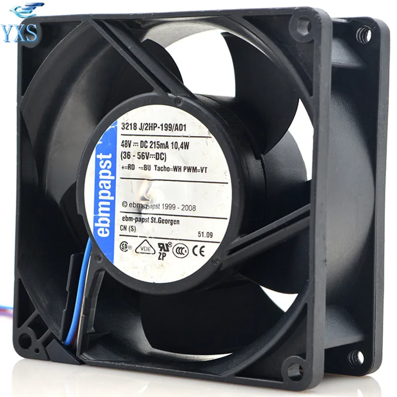 

3218 J/2NPU 9CM DC 48V 7.2W 9038 90*90*38MM 4 Wires Silent Waterproof Cooling Fan