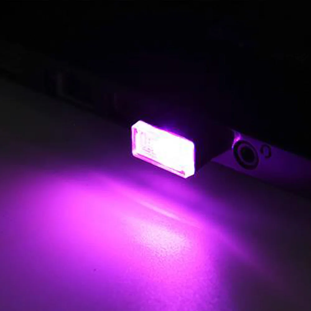 10 шт. миниатюрные светодиодные лампы для салона автомобиля 5 В|Передние LED-фары