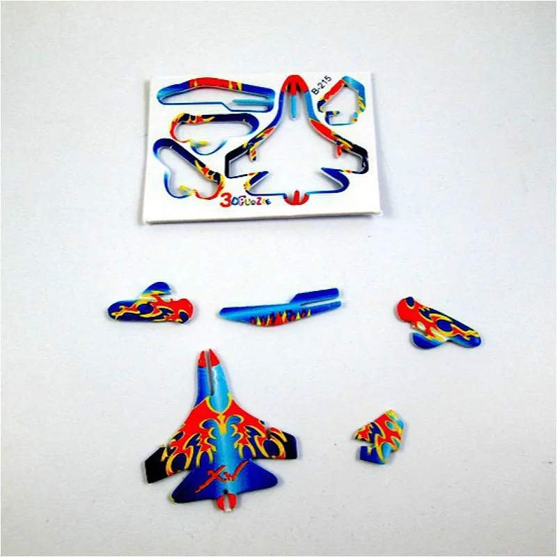 DIY 3d пазл из бумаги для зоопарка объемная модель собранная головоломка Обучающие