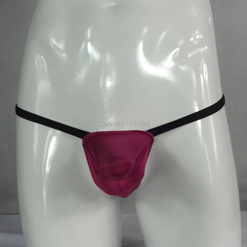 Willy Pouch носки для пениса мягкие гладкие с рукавами стрингами слониками G535B|thong