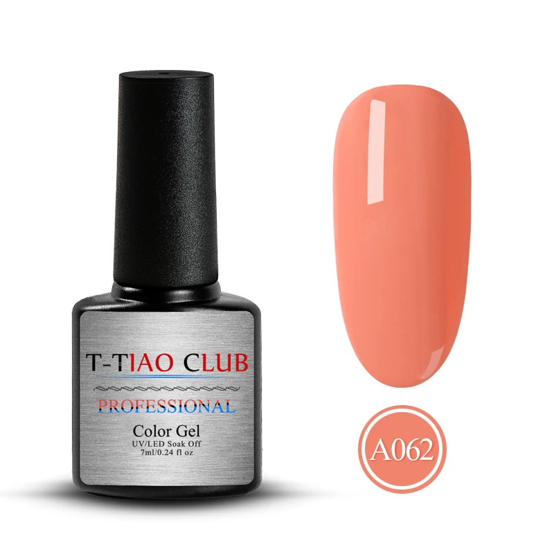 T-TIAO CLUB, 7 мл, чистый цвет, гель, матовый лак для ногтей, верхнее покрытие ногтей, замачиваемый, для маникюра, УФ-гель, лак, сделай сам, дизайн ногтей, маникюрный лак - Цвет: NM30358