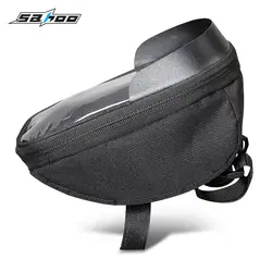 SAHOO 600D Twill 1.5L велосипедная сумка для велосипеда на руль велосипедная сумка для телефона с отражающим водонепроницаемым сенсорным экраном